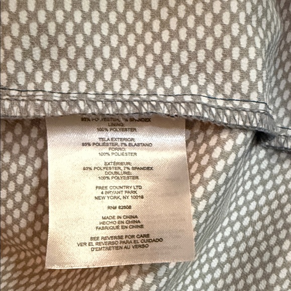 Free Country Blue Men's Raincoat - Picture 4 of 6